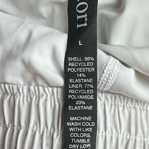 Vuori Clementine Skort White Size L Athletic Tennis Running Skirt - Picture 6 of 12